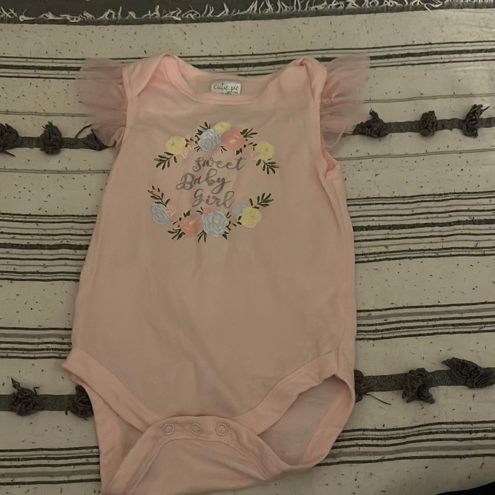 Sweet baby girl onesie